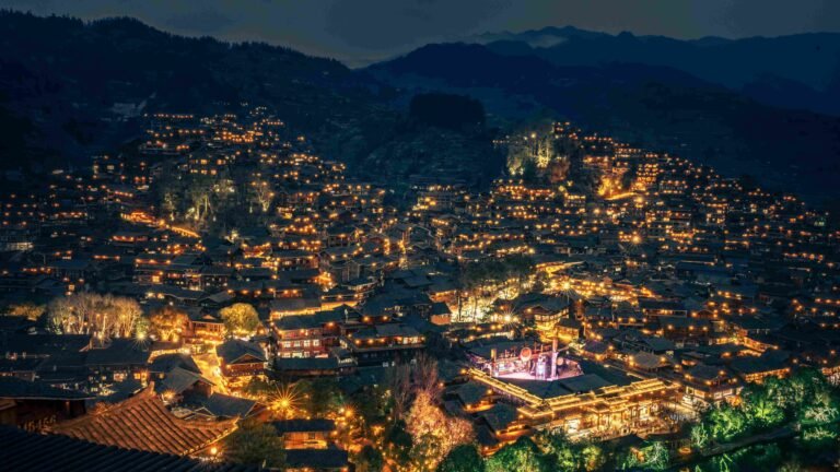 Guizhou, China · village